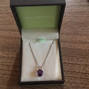 Amethyst necklace